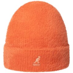 KANGOL Adults Faux Fur Beanies Coral Flame