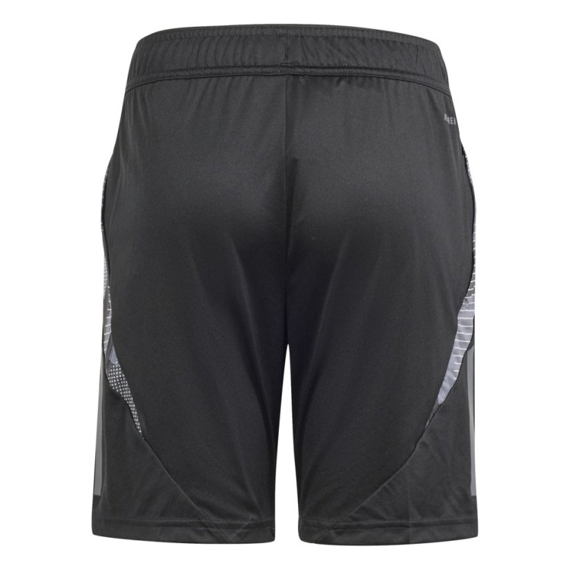 adidas Unisex Kids Tiro24 Football Shorts Black/Dark Grey