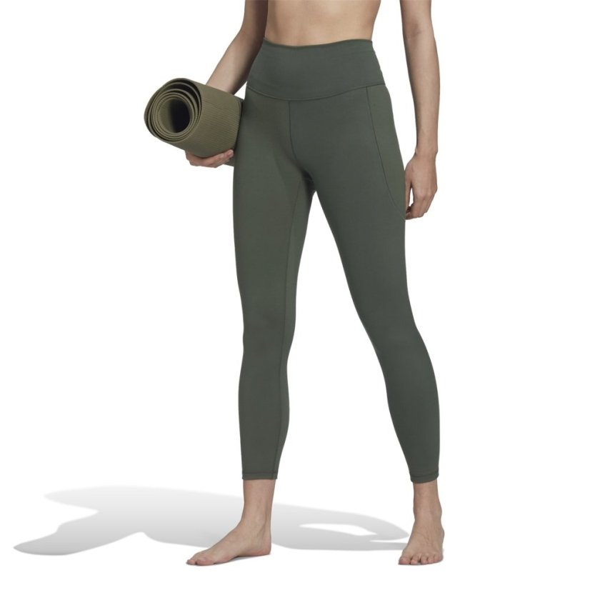 adidas Yoga Studio 7/8 Leggings Womens Green
