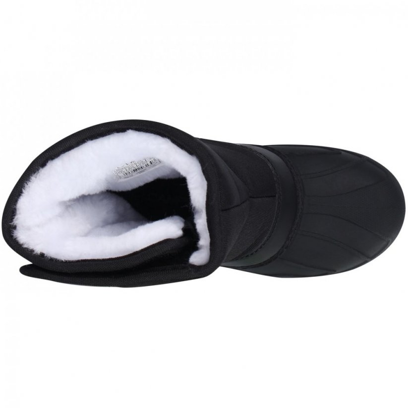 Campri Childrens Snow Boots Black/White