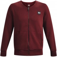 Under Armour Armour Ua Summit Knit Graphic Full Zip Hoody Fleece Mens Red