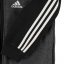 adidas 3 Stripe Fleece Tracksuit Babies Black/Grey/Wht