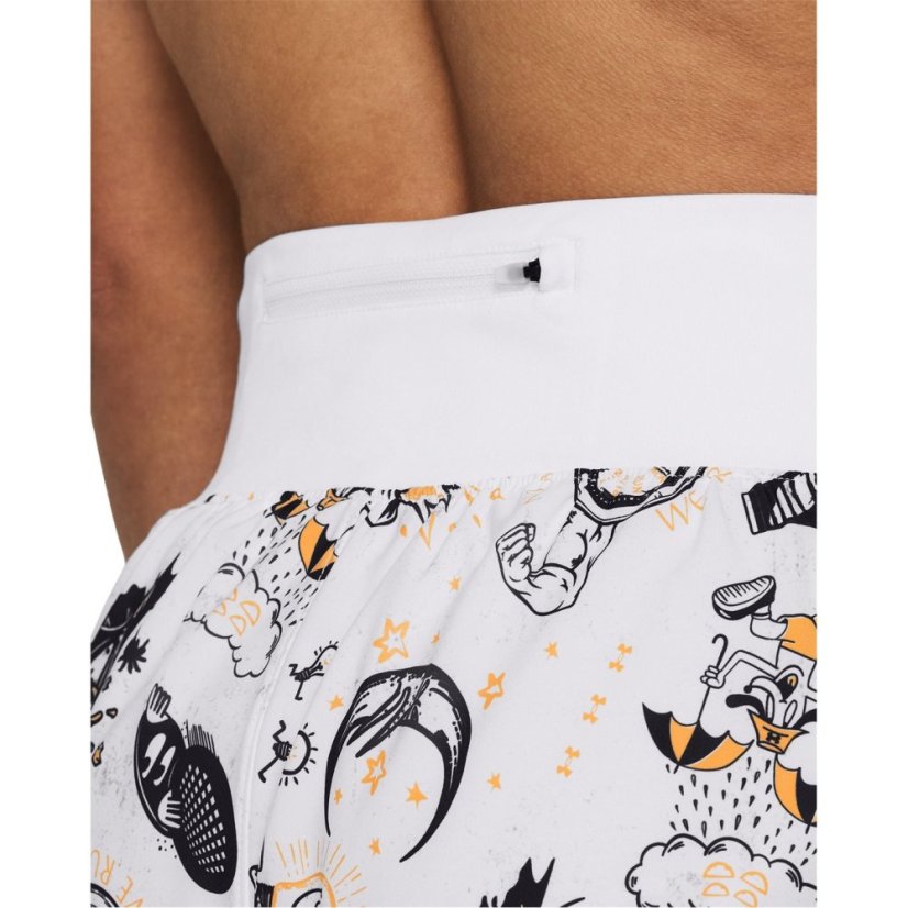 Under Armour Women's Performance Running Shorts White