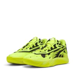 Puma Men's Scoot Zeros II Basketball Trainers Yellow Alert-
