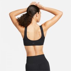 Nike Alate All U Light-Support Lightly Lined U-Neck Sports Bra Womens Black