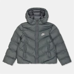 Nike Loose-Fit Puffer Jacket Juniors Grey
