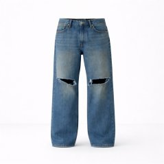 Firetrap Men's VinRip Straight Leg Jeans Vintage Wash