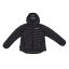 Karrimor Kids' HotRock THERMOLITE Wind Resistant Hooded Down Jacket Black