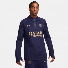 Nike PSG Strike Drill Top Blue/Gold Suede