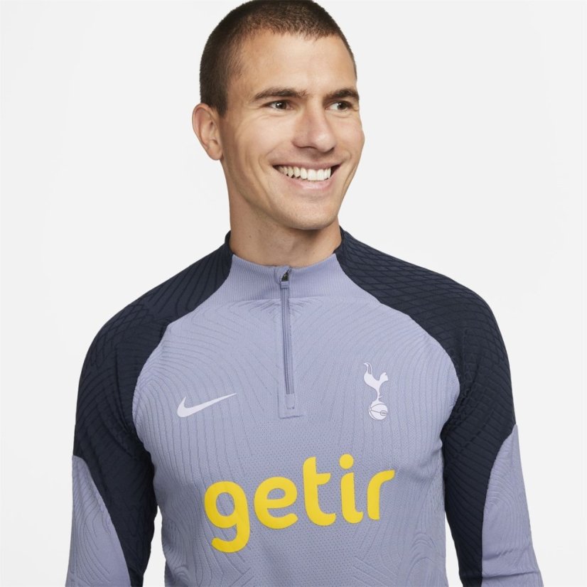 Nike Tottenham Hotspur Strike Elite Quarter Zip Top 2023 2024 Adults Purple/Marine