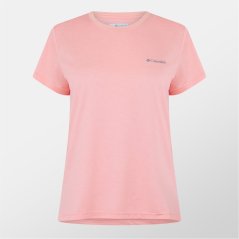 Columbia Short-Sleeve Performance dámské tričko Pink Sand