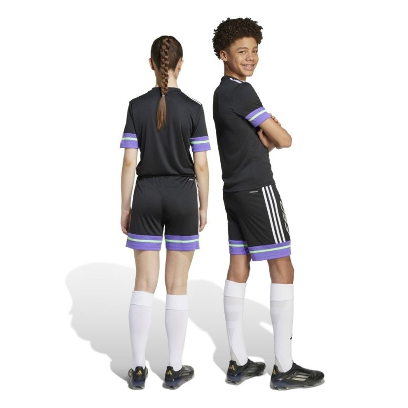 adidas F50 Training Shorts Juniors Black/Purple
