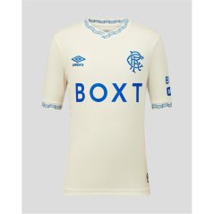 Umbro Rangers Away Shirt 2026/27 Juniors White/Blue