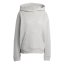 adidas Women's Glitter Over-the-Head Hoodie Silver