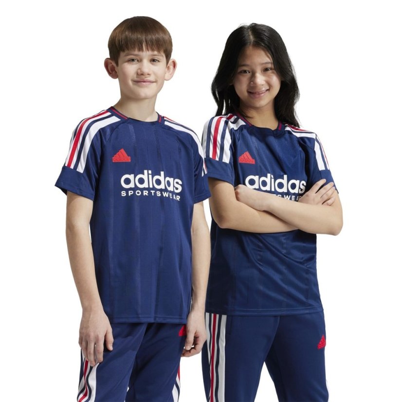 adidas House of Tiro Nation Pack T-Shirt Juniors Navy