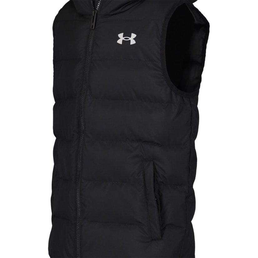Under Armour Kids' Pronto Lightweight Padded Gilet Black/Rock