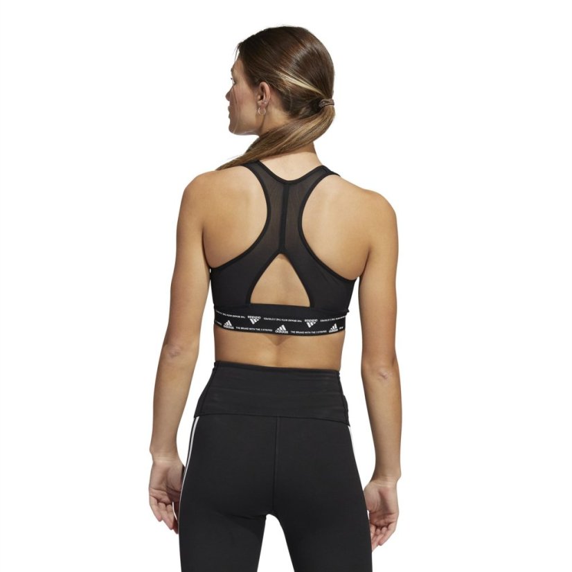 adidas adidas PrimeLiftreact Training Medium Support Bra Black