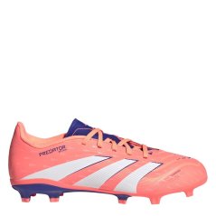 adidas Predator League Childrens Firm Ground Football Boots Orange/White