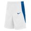 Nike Unisex Kids' Basketball Shorts White/Ryl Blue