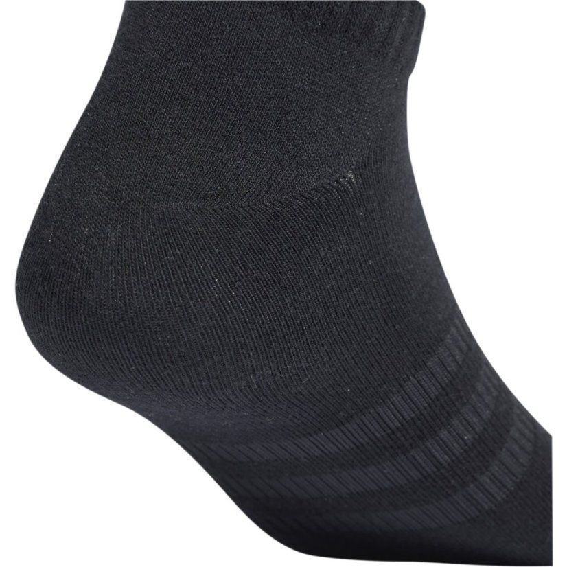 adidas Thin And Light Sportswear Low-Cut Socks 3 Pairs Black/White