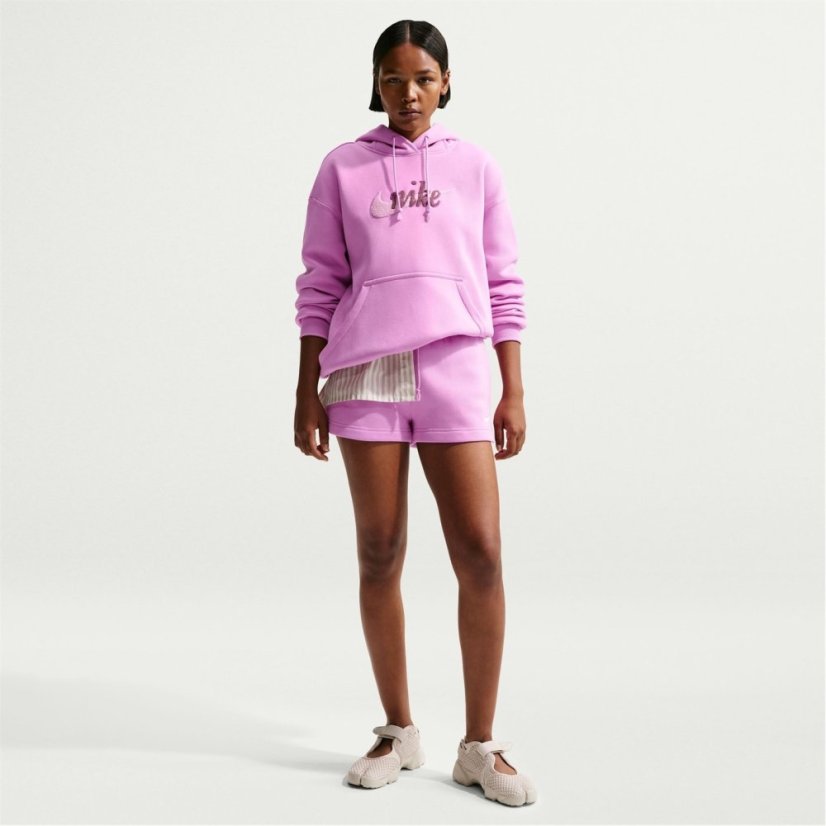 Nike Women's Overhead Hoodie Light Magenta