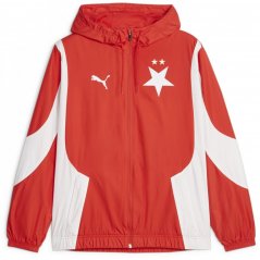 Puma Prague Match Woven Anthem Jacket 2023 2024 Adults Red
