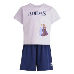 adidas Kids' Top and Trouser Set Ice Lavender