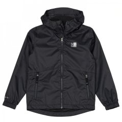 Karrimor Kids Sierra Hooded Waterproof Jacket Black
