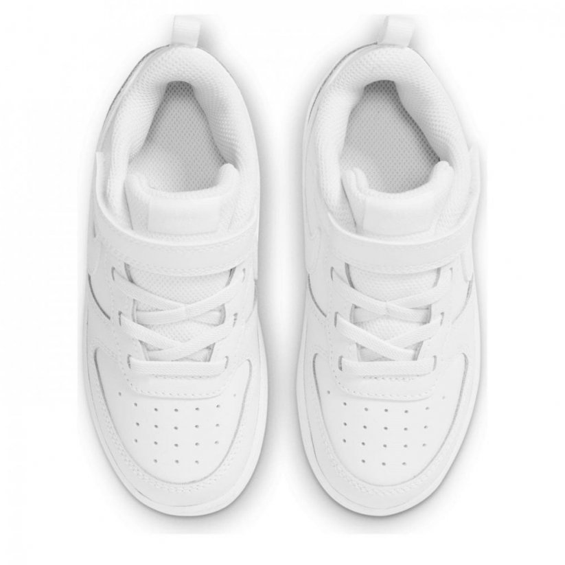 Nike Court Borough Low 2 Baby/Toddler Shoe White/White