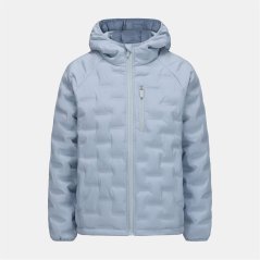 Karrimor Women's Heat-Sealed Hooded Long Sleeve Hip Length Insulated Puffer Jacket Blue