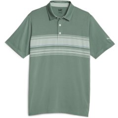 Puma Mattr Grind pánské polo tričko Green/Green