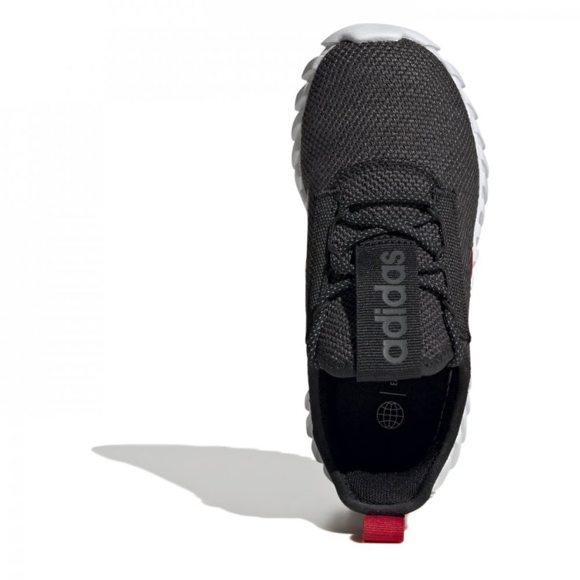adidas Kaptir 3.0 Kids Shoes Black/Red - Veľkosť: 3 (35.5)
