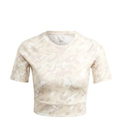 adidas Techfit Camo Print Training T-Shirt Taupe