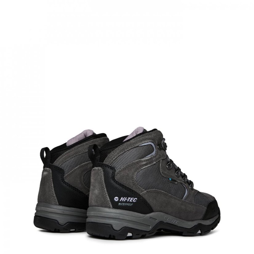 Hi Tec Storm WP Walking Boot Ladies Grey/Lavender