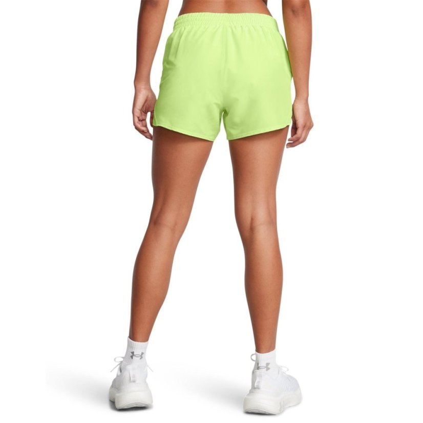 Under Armour Womens Fly-By Performance Gym Shorts Green