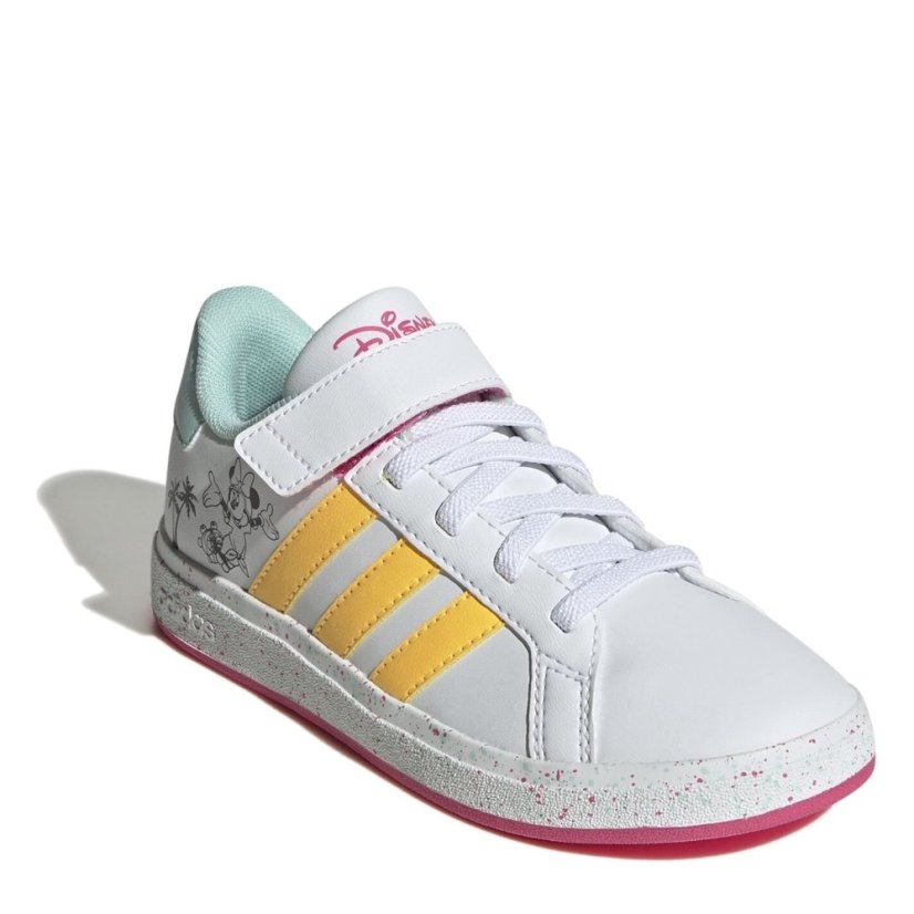 adidas Grand Court Minnie El K pánská tenisová obuv Ftwr White/Spar