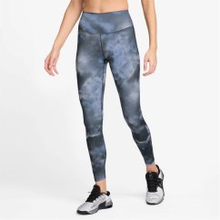 Nike One High-Rise Tights Womens AOP Navy