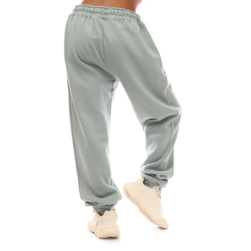 Hype Unisex Adults Oversized Closed Hem Fleece Joggers Moss
