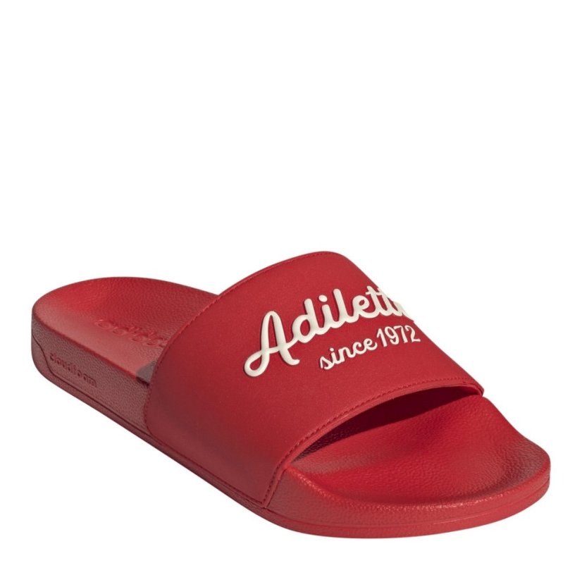 adidas Unisex Adults Adilette Shower Sliders Vivid Red/White