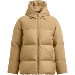 Under Armour Women's Limitless Cord Quilted Heavyweight Puffer Jacket Brown