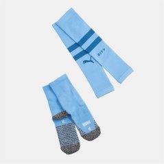 Puma Team Manchester City Fc Sleeve Socks Promo Blue