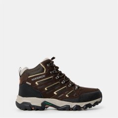 Karrimor Mount Mid Mens Waterproof Walking Boots Brown