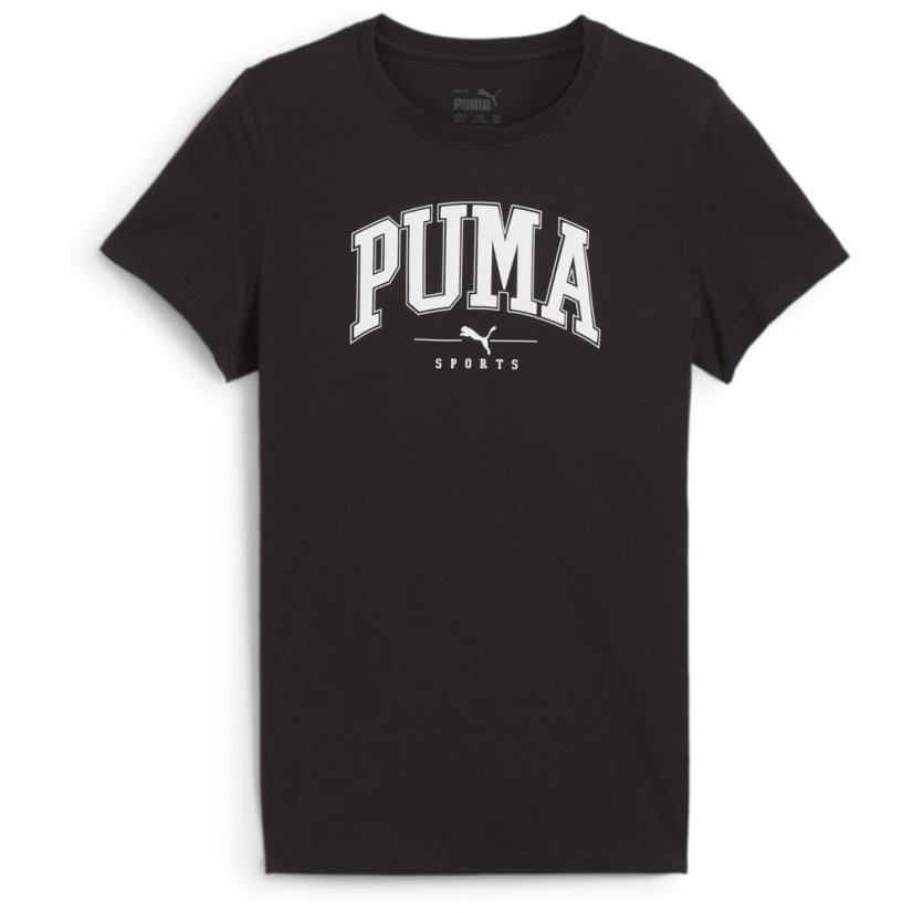 Puma Squad Tee G T-Shirt Unisex Kids Puma Black