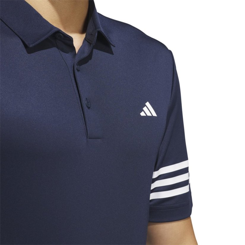 adidas 3 Stripe pánske polo tričko Navy