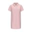 Slazenger Short Sleeve Polo Dress Womens Pink