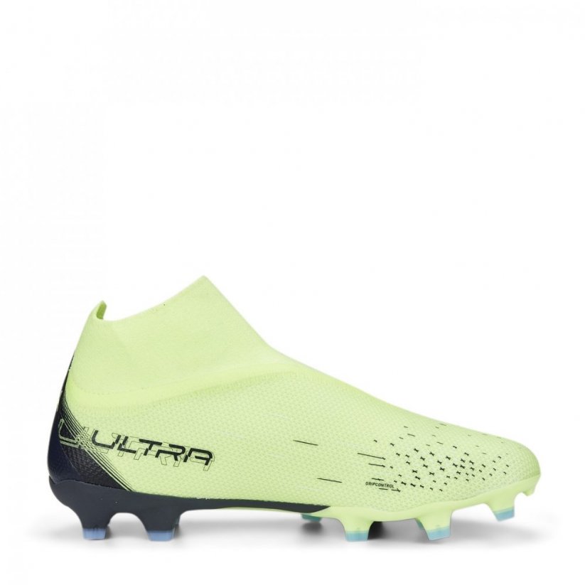 Puma Ultra .3LL Firm Ground Football Boots Yellow/Navy