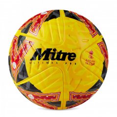Mitre FA Cup Ultimax Pro Football 2023-24 FA Cup 2023-24 Yellow/Grey
