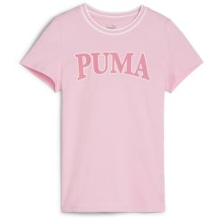 Puma Squad Tee G T-Shirt Unisex Kids Pink/Purp