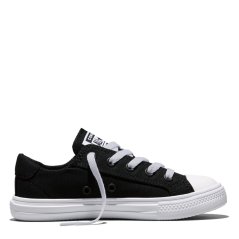 Converse Kids' Canvas Trainers Black/White