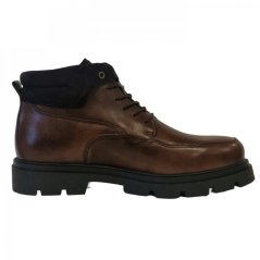 Firetrap Men's Hiker Rugged Boots Dk Brown